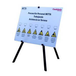 tripode para señaletica